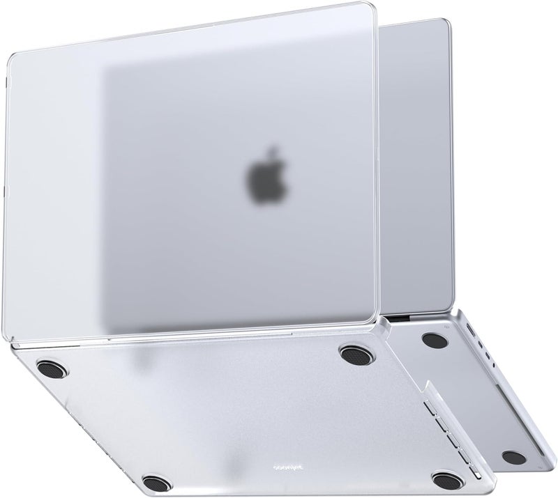 soonjet for MacBook Pro 16 inch Case M4 2025 2024-2021 M3 M2 M1 Pro/Max [Same as Bare MacBook] Protective Hard Case Laptop Cover - Matte Clear - Image 1